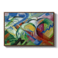 The Sheep, c. 1913-1914 - Floater Framed Canvas Print