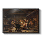 The Return of the Bear Hunter, 1856 - Floater Framed Canvas Print