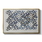 Watercolour for Printed Fabric Design: Wey, c. 1882-1883 - Floater Framed Canvas Print