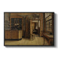 The Old Inn 'Het Loodshuis' in Antwerp, 1877 - Floater Framed Canvas Print
