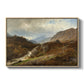 Mountain Landscape, 1864 - Floater Framed Canvas Print