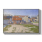 Gasometers at Clichy, 1886 - Floater Framed Canvas Print