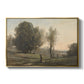 Landscape (Souvenir of les landes), c. 1872 - Floater Framed Canvas Print