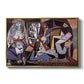 Women of Algiers (Version O), 1955 - Floater Framed Canvas Print