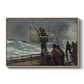 The Signal of Distress, c. 1896 - Floater Framed Canvas Print