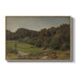 Landscape at Ljan, 1858 - Floater Framed Canvas Print