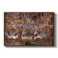The Last Judgment (Charon's Boat and the Damned), 1536-1541 - Floater Framed Canvas Print