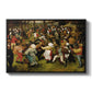 The Wedding Dance, c. 1566 - Floater Framed Canvas Print