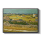 The Harvest, 1888 - Floater Framed Canvas Print