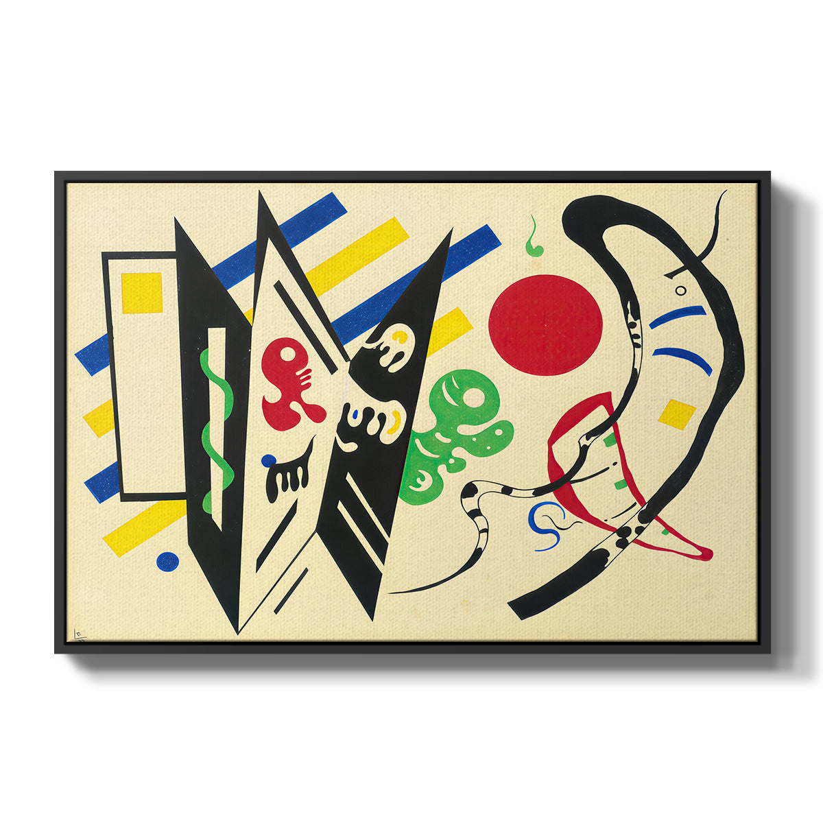 Reciprocity (Réciproque), 1935 - Floater Framed Canvas Print