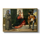 Madonna and Child with Saints Anthony of Padua and Roch, c. 1510 - Floater Framed Canvas Print