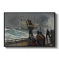 The Signal of Distress, c. 1896 - Floater Framed Canvas Print