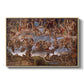 The Last Judgment (Charon's Boat and the Damned), 1536-1541 - Floater Framed Canvas Print
