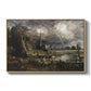 Salisbury Cathedral from the Meadows (Detail), 1831 - Floater Framed Canvas Print