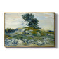 The Rocks, 1888 - Floater Framed Canvas Print