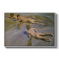 Boys on the Beach, 1910 - Floater Framed Canvas Print