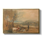 Lulworth Castle, Dorset, c. 1820 - Floater Framed Canvas Print