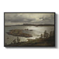 The Fjord at Sandviken (Sandviksfjorden), 1879 - Floater Framed Canvas Print