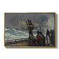 The Signal of Distress, c. 1896 - Floater Framed Canvas Print