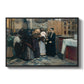 Kissing the Relic, 1893 - Floater Framed Canvas Print