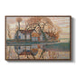 Farm near Duivendrecht, c. 1916 - Floater Framed Canvas Print