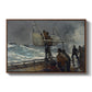 The Signal of Distress, c. 1896 - Floater Framed Canvas Print