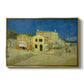 The Yellow House (The Street), 1888 - Floater Framed Canvas Print