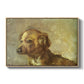 Cliper, the Artist's Dog, 1895 - Floater Framed Canvas Print