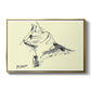 Cat (Le chat), c. 1961 - Floater Framed Canvas Print