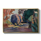 The Luxembourg Gardens, 1901 - Floater Framed Canvas Print