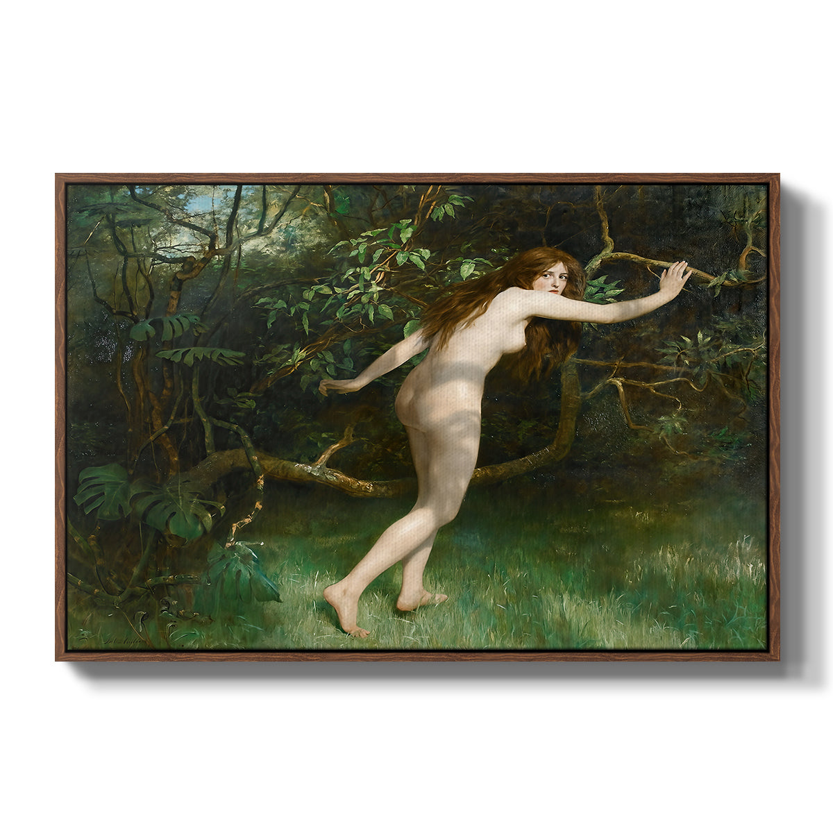 Eve, 1911 - Floater Framed Canvas Print
