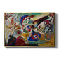 Fragment 2 for Composition VII, 1913 - Floater Framed Canvas Print