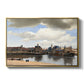 View of Delft, c. 1660-1661 - Floater Framed Canvas Print