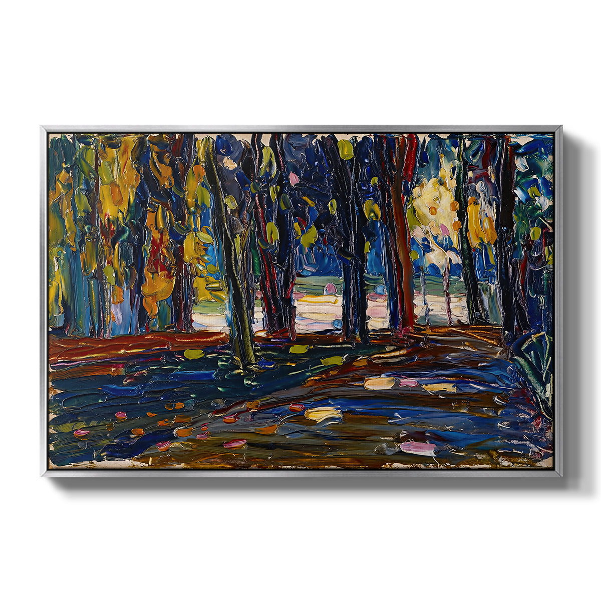 Autumn Study, 1908 - Floater Framed Canvas Print