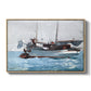 Taking on Wet Provisions, 1903 - Floater Framed Canvas Print