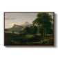 The Course of Empire: The Arcadian or Pastoral State, 1834 - Floater Framed Canvas Print