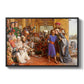 The Finding of the Saviour in the Temple, 1854-1860 - Floater Framed Canvas Print