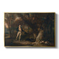 The Reverend Thomas Levett and Favourite Dogs, Cock-Shooting, 1811 - Floater Framed Canvas Print