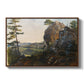 Landscape with the Balbersteine near Miesenbach, 1839 - Floater Framed Canvas Print