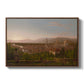 View of Florence from San Miniato, 1837 - Floater Framed Canvas Print