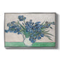 Irises, 1890 - Floater Framed Canvas Print