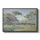 Comblat-le-Château, the Meadow, Opus 161, 1887 - Floater Framed Canvas Print