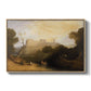 Linlithgow Palace, c. 1807 - Floater Framed Canvas Print