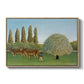 Meadlowland (The Pasture), 1910 - Floater Framed Canvas Print