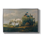 The Hay Wagon (Der Heuwagen), 1824 - Floater Framed Canvas Print