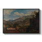 Bonneville, Savoy, 1803 - Floater Framed Canvas Print
