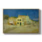 The Yellow House (The Street), 1888 - Floater Framed Canvas Print