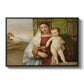 The Gypsy Madonna (La Zingarella), c. 1510-1511 - Floater Framed Canvas Print