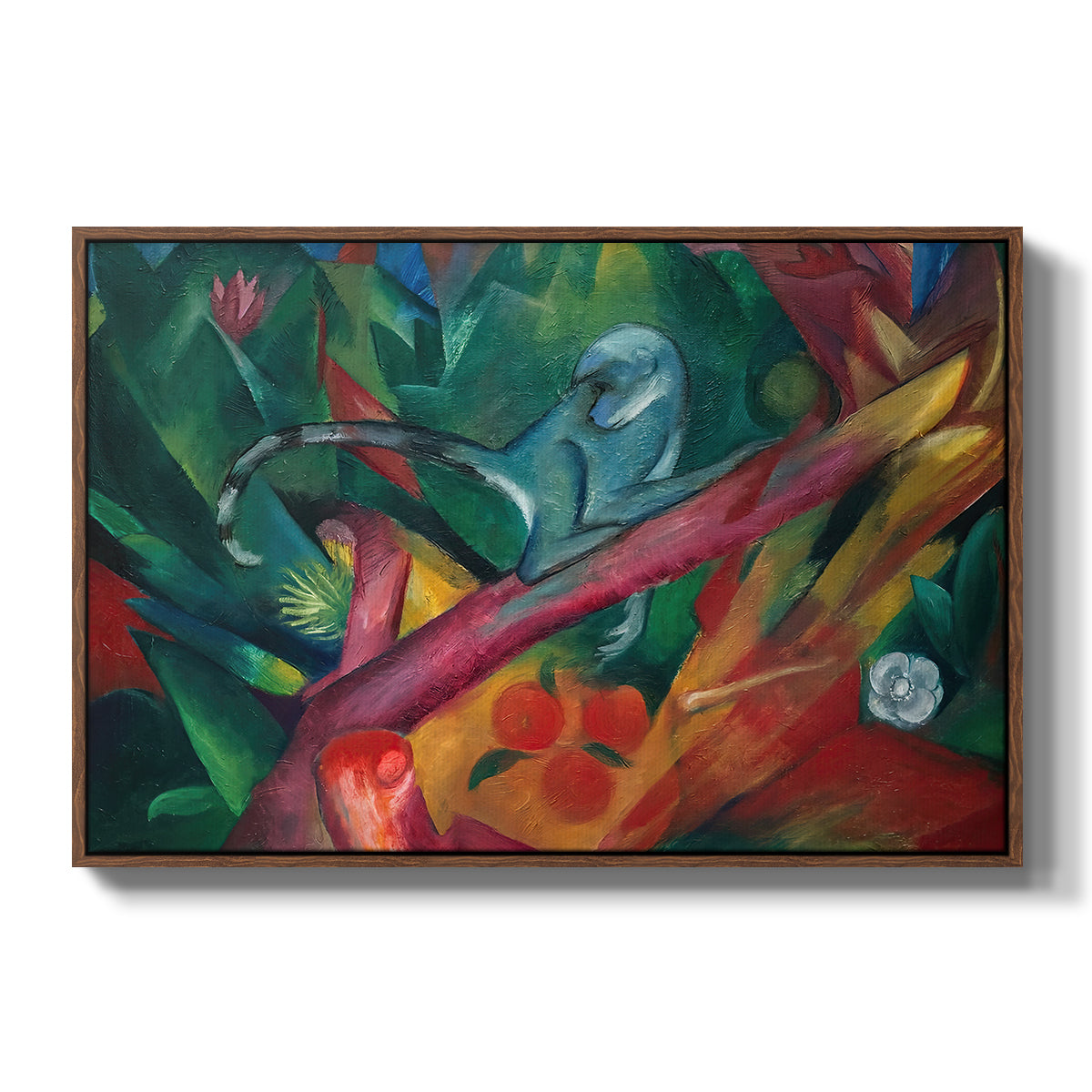 The Monkey, 1912 - Floater Framed Canvas Print