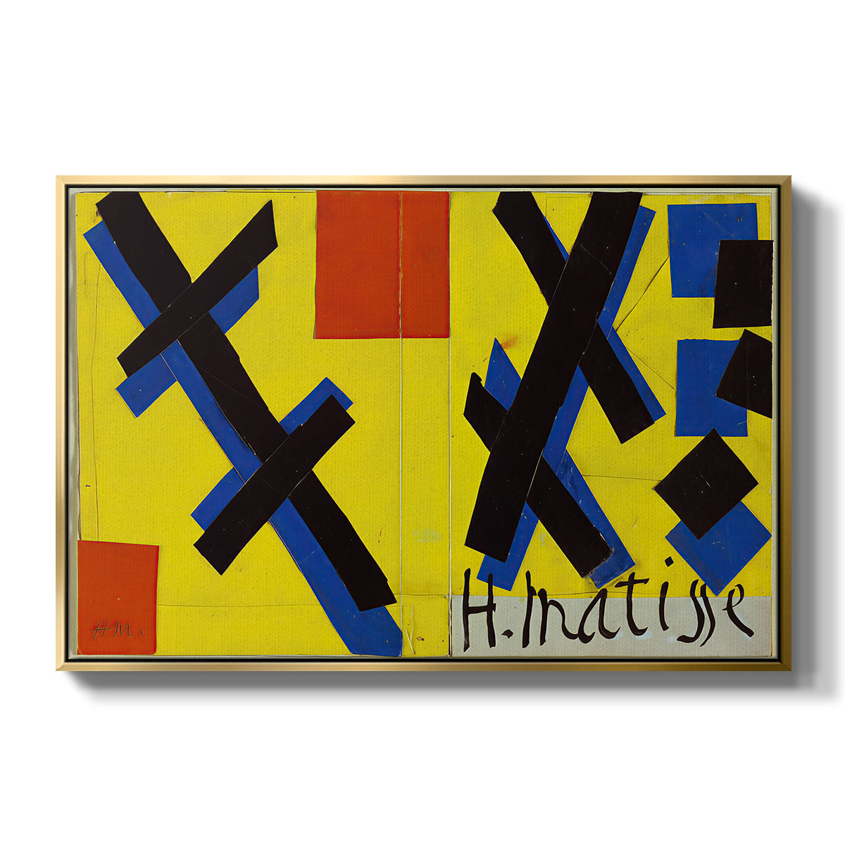 Cover Design for Matisse: His Art and His Public, 1951 - Floater Framed Canvas Print